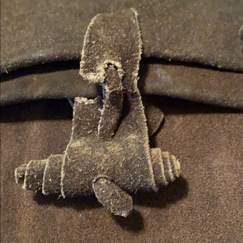 Vintage suede purse - Picture 4 of 4